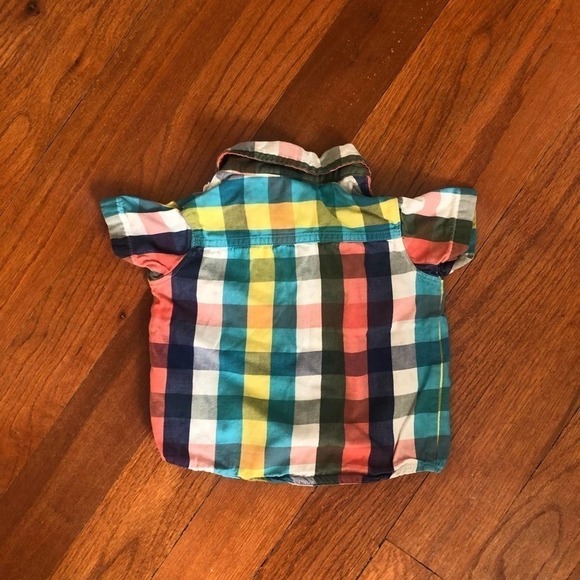 Carter’s Plaid Button Down 18M - Picture 3 of 3
